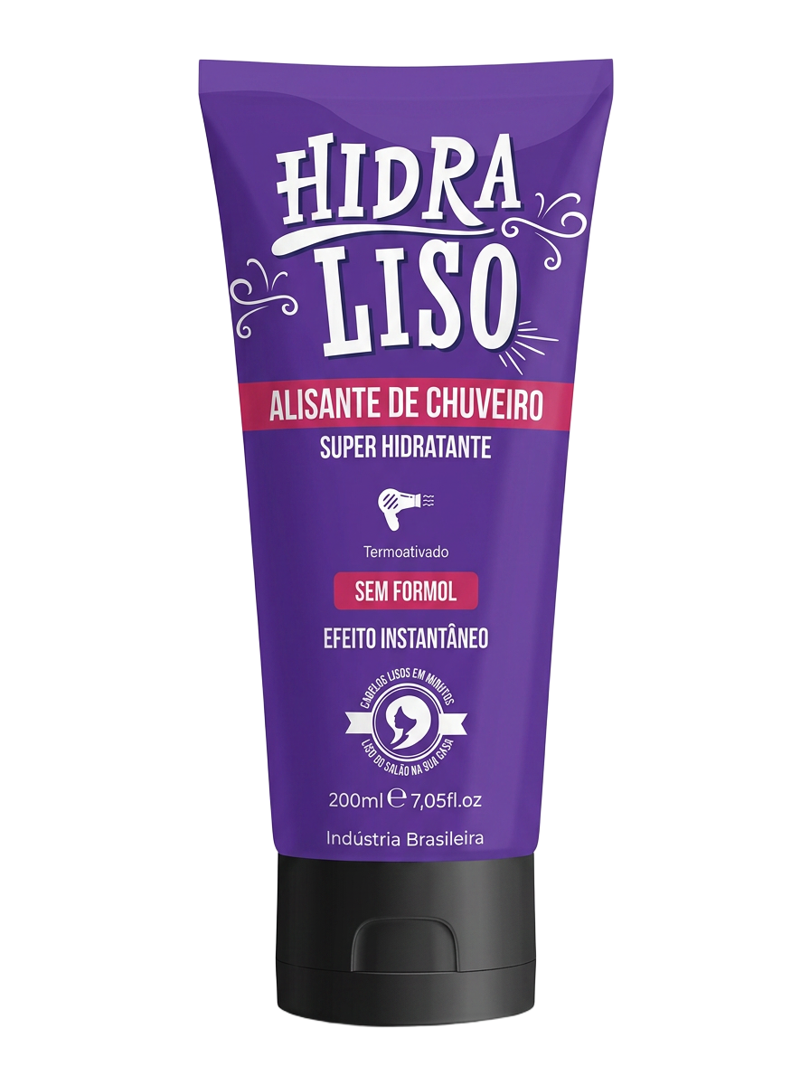 1 frasco Hidraliso alisante de chuveiro 200ml